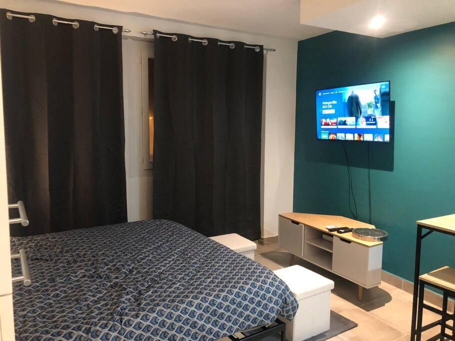 Studio Confortable Avec Balcon Villeneuve-sur-Lot Luaran gambar